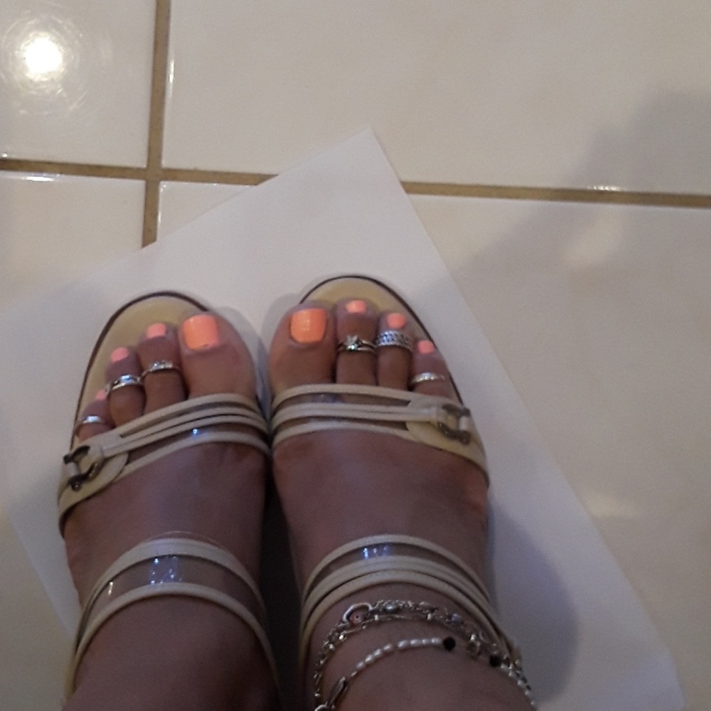 Salvatore Ferragamo sandals, size 9.5